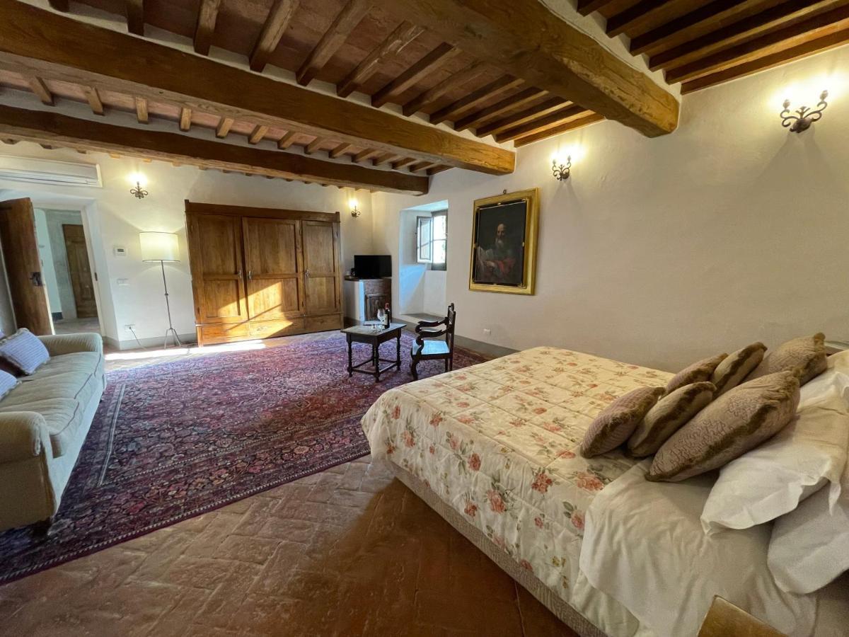 Castello Di Meleto Guest House Gaiole in Chianti Luaran gambar
